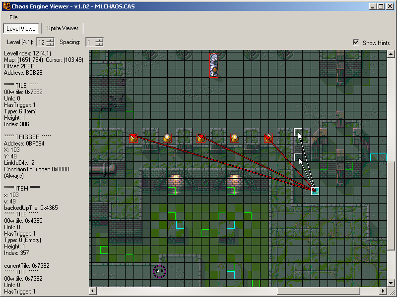 Chaos Engine Level Viewer